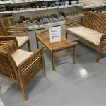 4 seater Manhattan set with cushions
