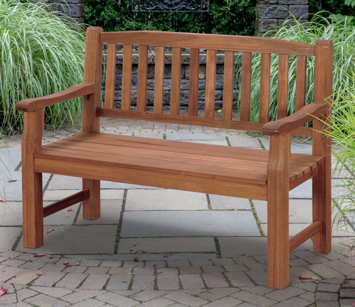 Turnbury 3 Seater Hardwood Bench